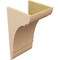 Ekena Millwork 12"W x 12"D x 24"H Wide Olympic Rough Cedar Woodgrain TimberThane Corbel, Primed Tan CORUR12X12X24OLYRCPR - alternate 6